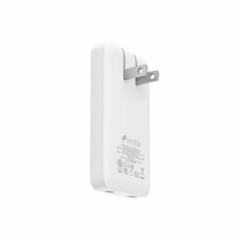 Nimble 65W GaN Ultra Compact Wall Charger NBALPD65WSL2C11537 810090111537