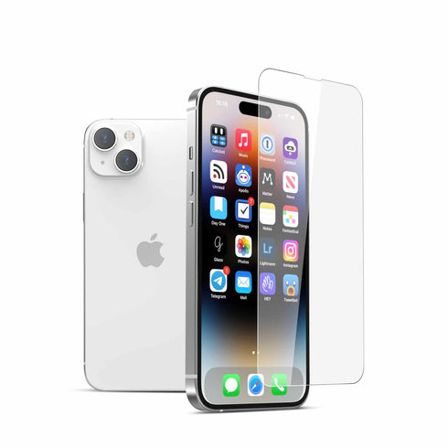 22 cases Tempered Glass Screen Protector for iPhone 15 22SPIP15 4895253500881