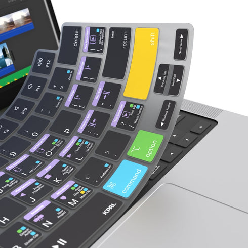 JCPal VerSkin Apple iMovie Shortcuts Keyboard Protector for MacBook JCP2480