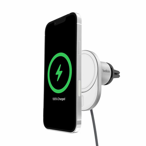 Belkin BoostCharge Pro Magnetic Wireless Car Charger w/Qi2 15W WIC008btGRV2