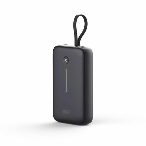 Blu Element PowerFlex 30W Power Bank w/Built-In USB-C Cable BEPB20KBK1 732442252562