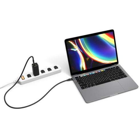 Adams OMNIA X6A PD QC 65W Compact Wall Charger USB-C x 1 USB-A x 1 APAADX6AUSBK