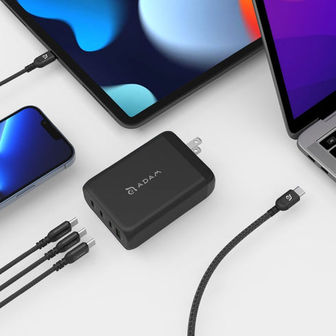 OMNIA Pro 130 130W 4 - Port Power Charger APAADPRO130BK