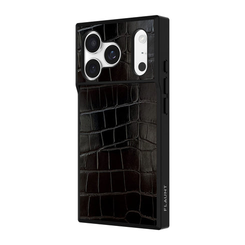 FLAUNT Square Faux Leather MagSafe Case iPhone 17 FT057346