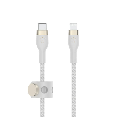 Belkin BoostCharge Pro Flex USB-C Cable with Lightning Connector CAA011bt2MWH 745883832545