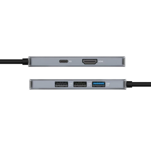 JCPal Linx USBforC 7in1 Hub (1 x USB3.0, 2 x USB2.0, 1 x USBCforPD, 1 x SD Card Reader, 1 x MicroSD Card Reader, 1 HDMI)