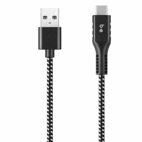 Blu Element Braided Charge/Sync USB-C to USB-A Cable B4TCZB