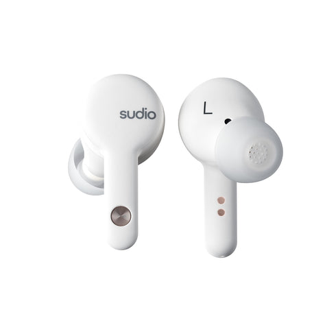 Sudio A2 ANC Wireless Earbuds A2WHT 817427026700