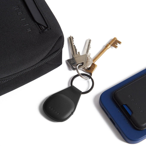 Mujjo Airtag Leather Keychain MUJJO-KY-001-BK 5060487085643