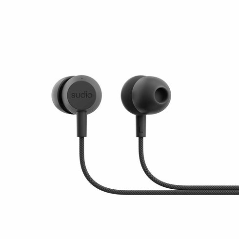 Sudio V3 Wired Earbuds V3BLK 817427032152