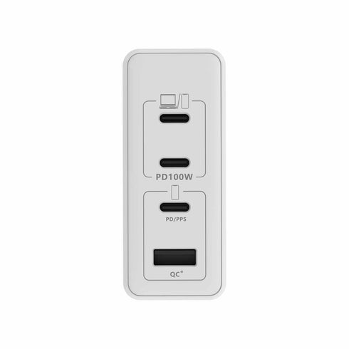 Blu Element Wall Charger Multi Port GaN 100W PD & QC3 BEWCC100WW 732442246233