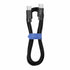 Blu Element Braided Charge/Sync USB-C to USB-C 60W Cable BEC2C4B 758913930814