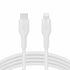 Belkin BoostCharge PRO USB-C Cable with Lightning Connector 3ft CAA009bt1MWH 745883832026