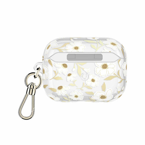 Kate Spade Protective Case w/Gold Ring Clip AirPods Pro 3 KS059338 840171760606