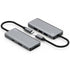 JCPal Linx USBforC 7in1 Hub (1 x USB3.0, 2 x USB2.0, 1 x USBCforPD, 1 x SD Card Reader, 1 x MicroSD Card Reader, 1 HDMI)