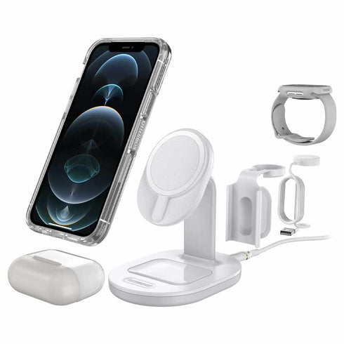 OtterBox 3-in-1 Wireless Charger 7.5W Multidevice Stand for MagSafe 7881155