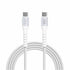 Blu Element SpeedCharge Premium Braided Cable USB-C to USB-C 6ft 100W BEC2C6FTW 732442246837