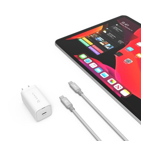 Adams OMNIA X6 PD QC 65W Compact Wall Charger USB-C x 1 APAADX6USWH