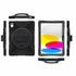 Bulk Packaging Heavy Duty Case w/Kickstand/Built-in Screen Protector/Hand and Shoulder Strap iPad HYHDWIP10GSJPBK