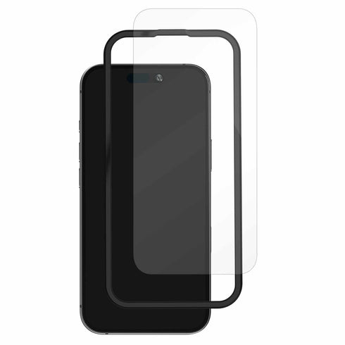 Blu Element Tempered Glass Screen Protector with Installation Kit for iPhone 16 BETGIKIP16 732442245663