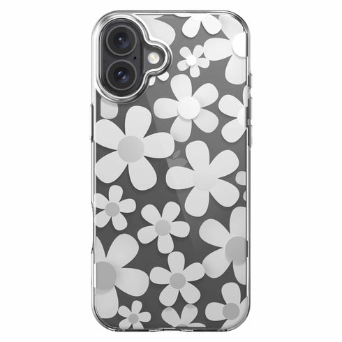 SwitchEasy Fleur 3D Case iPhone 16 SPH661268WH24 4895241126345