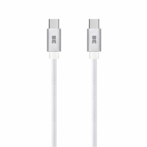 Blu Element Braided Charge/Sync USB-C to USB-C 60W Cable BEC2C5W 732442241948