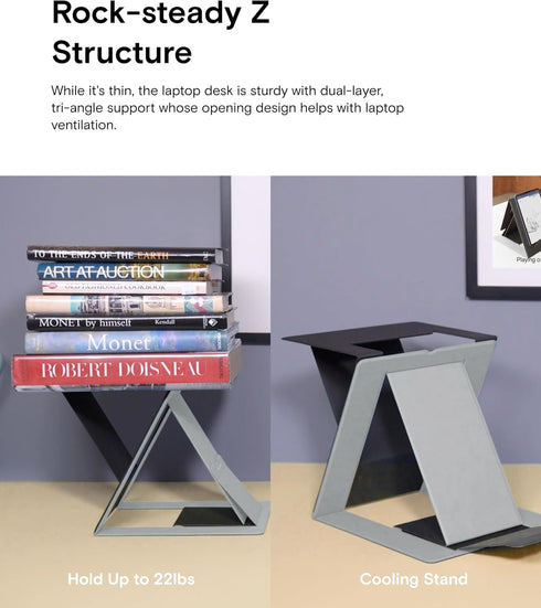 MOFT Z Laptop Desk Stand MS015-1-BK-01