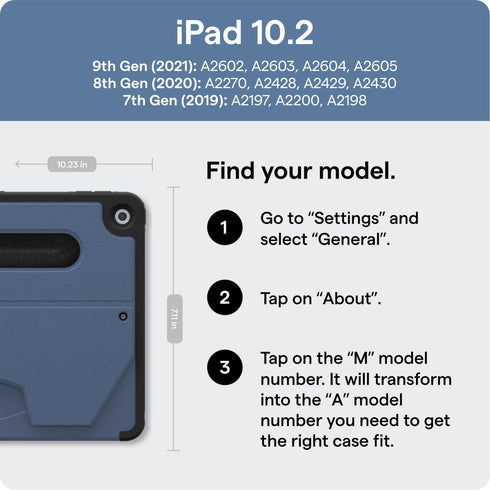 Zugu Case for iPad 10.2 ZG-M102PNE
