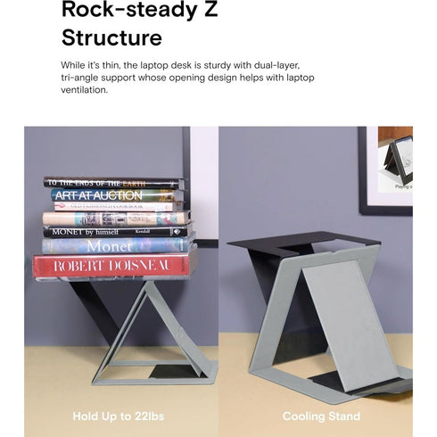 MOFT Z Laptop Desk Stand MS015-1-GYGY-01 840131300385