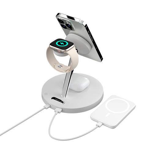 MagPower 4in1 Magnetic Wireless Charging Stand GS-103-235-290-12 4895241105630