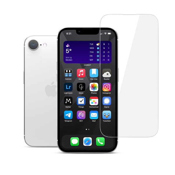 22 cases Tempered Glass Screen Protector iPhone 16 Series 22SPIPSE