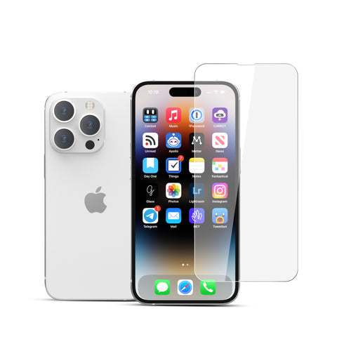 22 cases Tempered Glass Screen Protector for iPhone 15 22SPIP15PRMAX