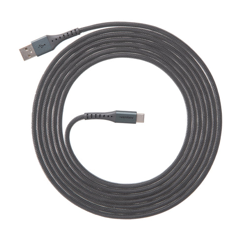 Ventev ChargeSync Alloy USB-C Cable 10ft AC10STL256519