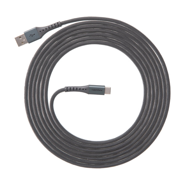 Ventev ChargeSync Alloy USB-C Cable 10ft AC10STL256519