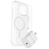 OtterBox Protection+Power Kit (Symmetry Clear MagSafe w/Glass + Wall Charger 30W) for iPhone 16 Series 7881434