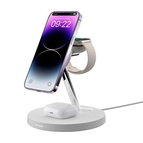 SwitchEasy MagEasy PowerStation 4-in-1 Magnetic Wireless Charging Stand MAAIWA130WH22