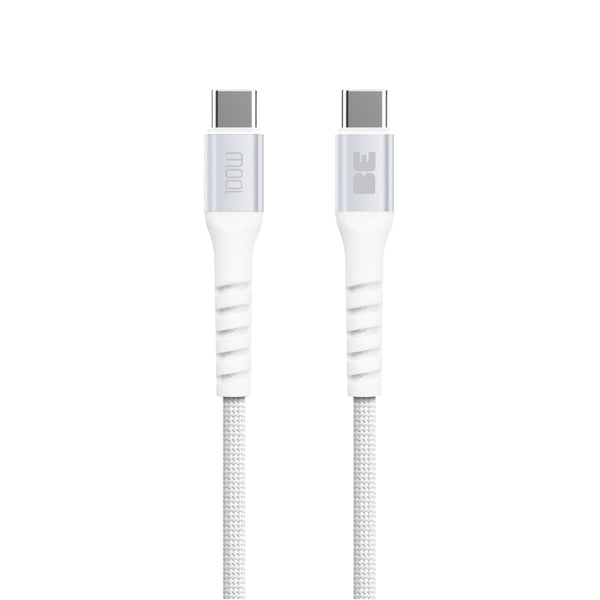 Blu Element SpeedCharge Premium Braided Cable USB-C to USB-C 6ft 100W BEC2C6FTW