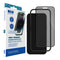 Blu Element Privacy Tempered Glass Screen Protector w/Installation Kit for iPhone 16 BEPGIKIP16