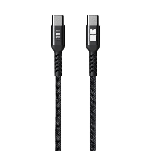 Blu Element SpeedCharge Premium Braided Cable USB-C to USB-C 100W Black BEC2C6FTB
