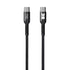 Blu Element SpeedCharge Premium Braided Cable USB-C to USB-C 100W Black BEC2C6FTB