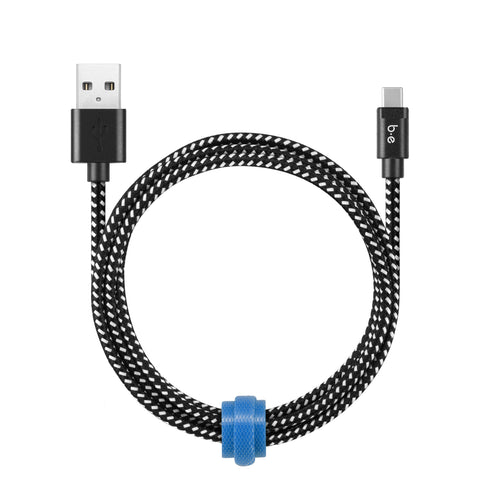 Blu Element Braided Charge/Sync USB-C to USB-A Cable B4TCZB