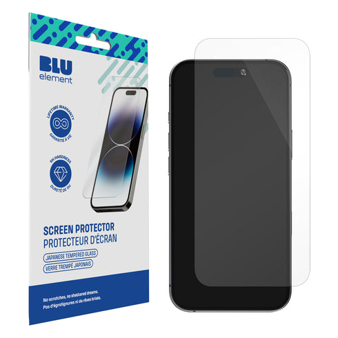 Blu Element Tempered Glass Screen Protector for iPhone 16 BETGIP16