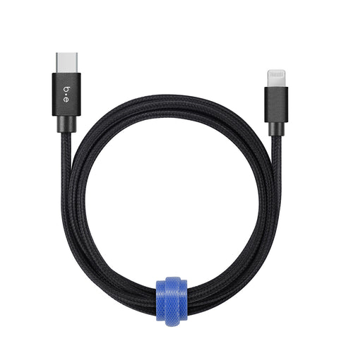 Blu Element Braided Charge/Sync USB-C to Lightning Cable BEC2L4B