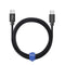 Blu Element Braided Charge/Sync USB-C to USB-C 60W Cable BEC2C4B