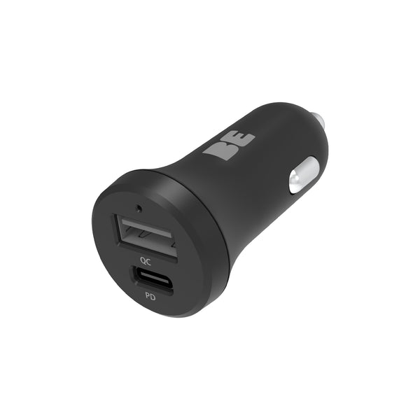 Blu Element 30W Dual Port PD Car Charger with PPS BECCDP30WBL