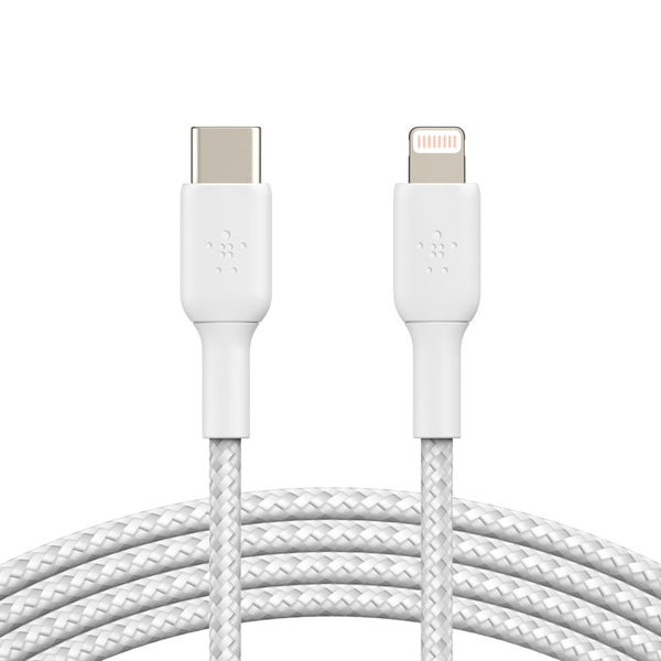 Belkin Boost USB-C-Lightning 1M Cable CAA004bt1MWH
