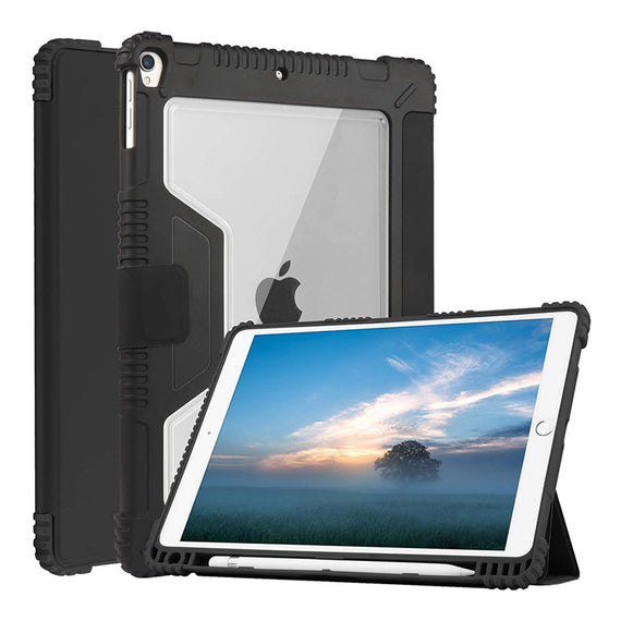 Bulk Packaging Rugged Folio Case with Pencil Holder iPad 10.2 2021/2020/2019