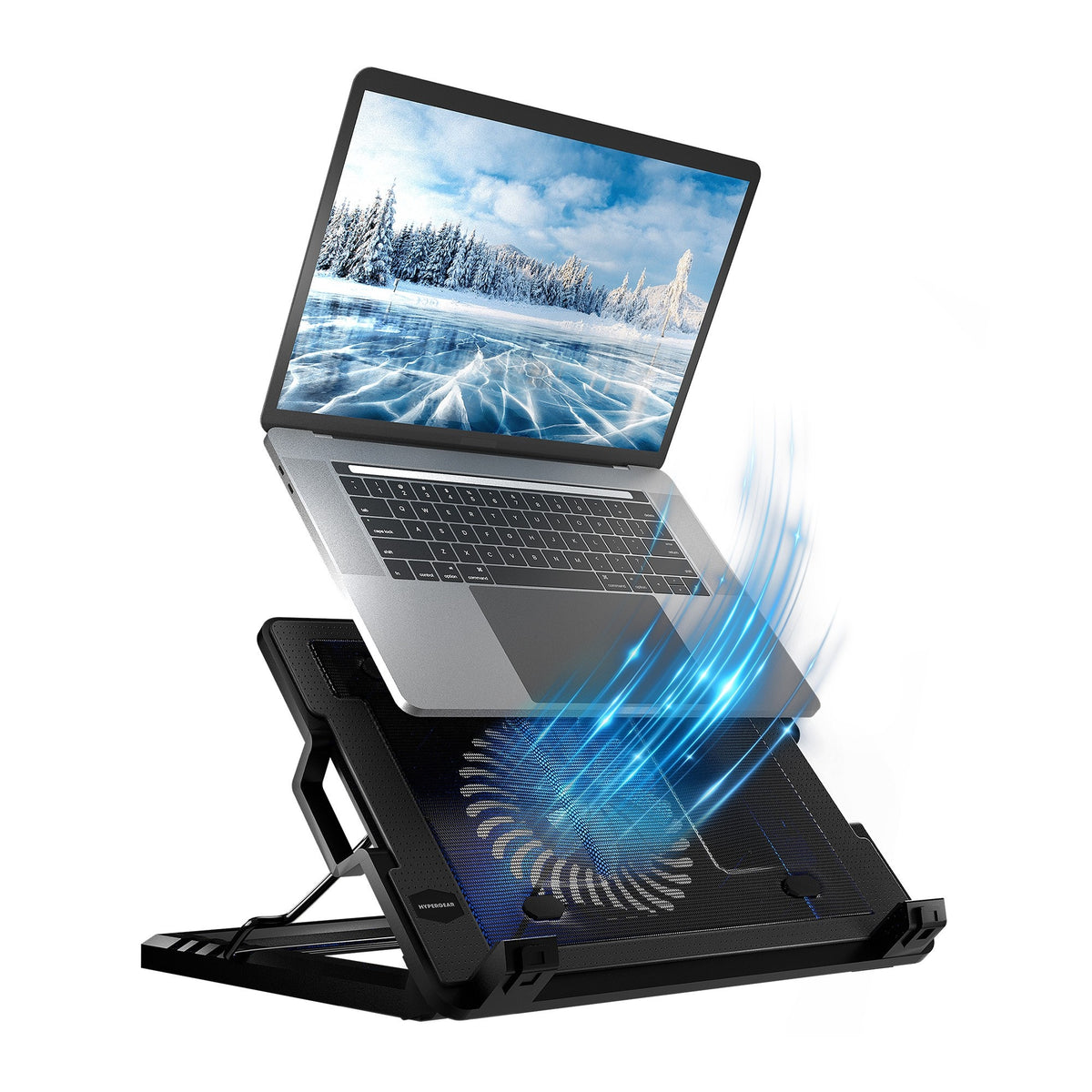 HyperGear UpRite Air Portable Laptop Cooling Stand - Black – TechXGoods